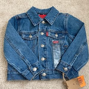 Levi Jean Denim Trucker Toddler Jacket size 2T